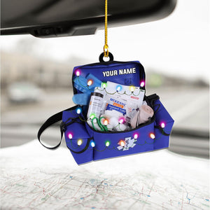 Personalized EMS EMT Paramedic Christmas Acrylic 2D Shape Flat Ornament 2025, Custom EMS, EMT Uniforms Ornament, Medical Christmas Ornaments, EMS Star of Life EMT Paramedic Ornaments