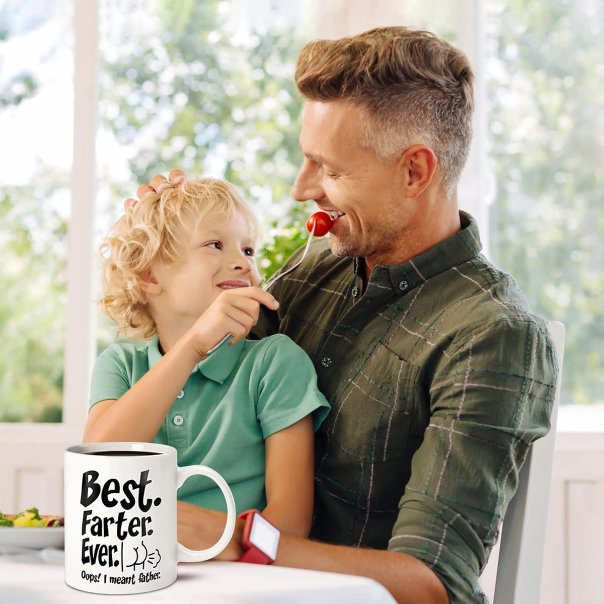 Best Farter Ever I Meant Father , Fathers Day Funny Gifts for Dad Husband Him from Daughter Son Kids Wife -,Birthday, Anniversary Gag Presents Ideas for PaPa Step Dad