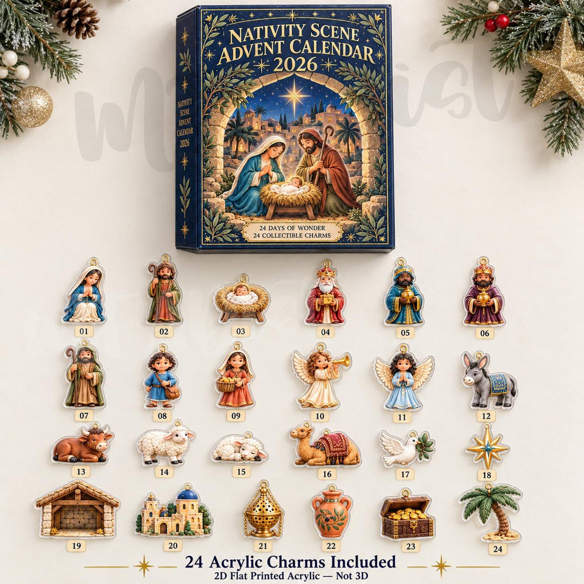 Nativity Advent Calendar 2026, 24 Day Christmas Countdown, Acrylic Nativity Ornaments, Christian Christmas Gift for Kids & Family 71d73080-3c6b-4731-b98a-66b7e05efae9-il_1588xN.8545827566_p0e7.jpg