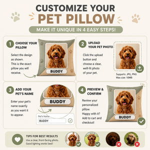 Custom Pet Portrait Pillow — Modern Color-Block Frame - Personalized Pillow 71d74af8-78cd-418c-8a5f-10b1304202b1.jpg