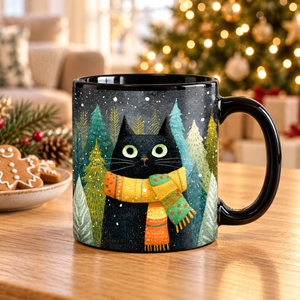 Black Cat Holiday Coffee Cup, Christmas Tree Cat Lover Gift, Black Ceramic Mug, Morning Coffee cup, Christmas Cat Mug, Winter Cat Tea Cup 71e52555-90d4-402c-a3f4-144c29138175-banner-1.png