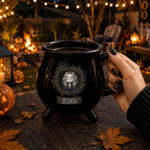 Whimsical Gothic Stop-Motion Character - Personalized Halloween Mug - Gift For Bestie, Friends, Halloween Decoration 71f6e948-2b7a-4f9b-976a-8285d9382cb0-2.webp
