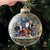 Custom Photo 2D Acrylic Ornament, Personalized Christmas Birthday Gifts for Mom, Dad, Brother, Sister, Kids, Happiness is Hanging Right Here, Family Christmas Ornaments Gifts for Family