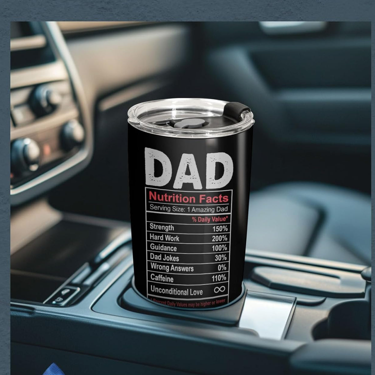 Gifts for Dad from Daughter, Son - Dad Gifts - Birthday, Fathers Day, Father's Day Gift for Dads - New Dads Gift for Men - Stainless Steel Tumbler