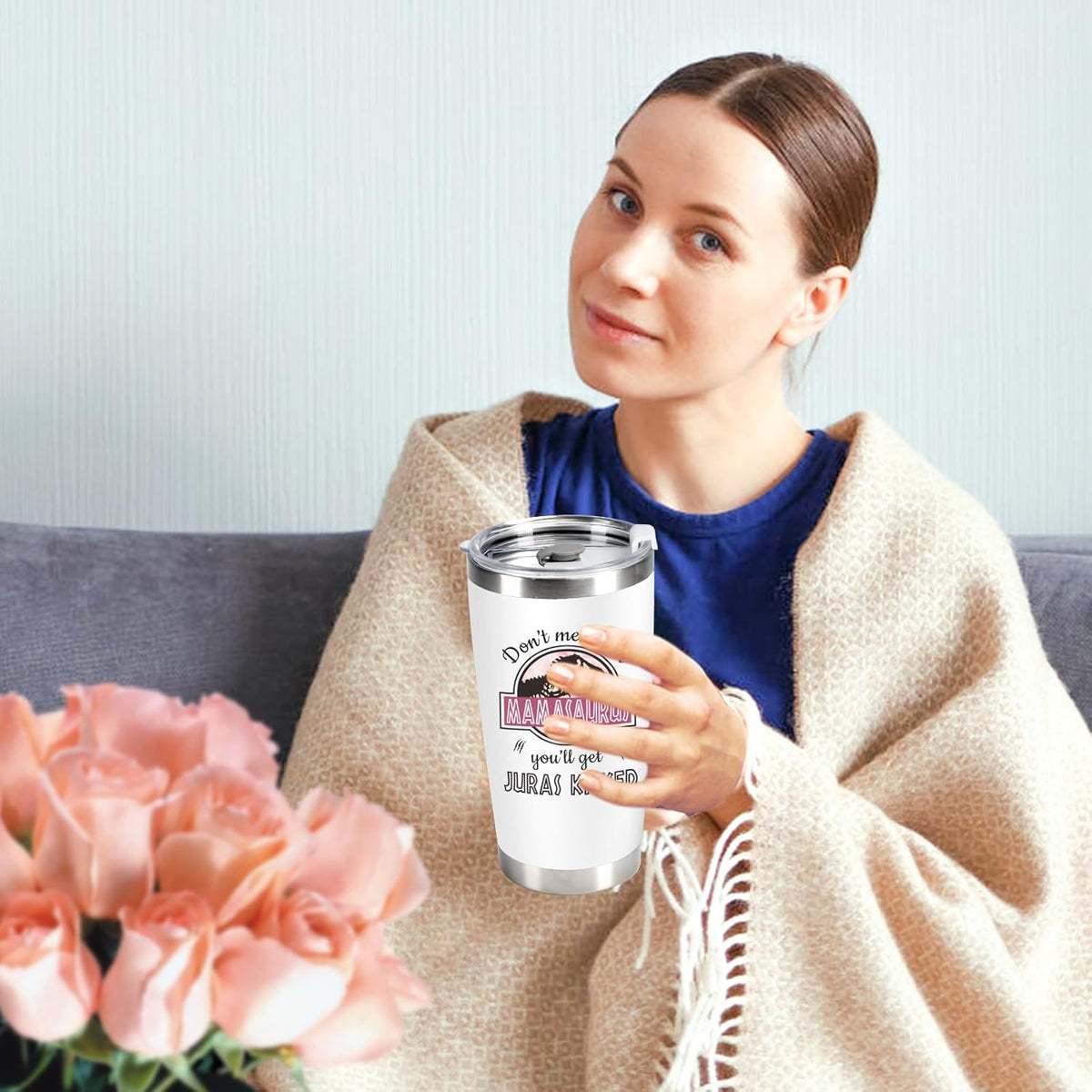 Mothers Day Gifts for Mom from Daughter Son Kids, Mom Gifts for Wife Stepmom Mama Nana Women Her, Unique Ideas Presents on Mother's Day Birthday Valentines Christmas Thanksgiving - 20 OZ Tumbler w/Lid