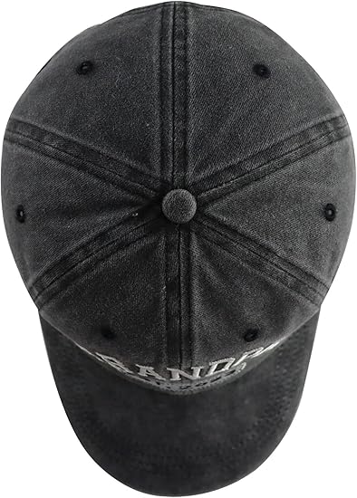 New Dad Grandpa Papa Gifts for Men, Funny Grandpa Est 2025 Hat, Custom Embroidered Best Grandfather Gift Baseball Cap