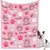 Personalized Dog Blanket, Customized Pet Blankets with Name Picture, Throw Blanket for Small Medium Large Dog Puppy Cat