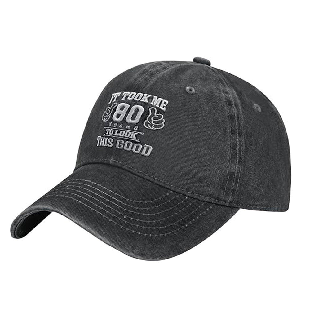 70th Birthday Gifts for Men, It Took Me 70 Years to Look This Good Vintage Embroidered Baseball Cap 1955 Hat 1945 - 1985 Adjustable Cotton Birthday