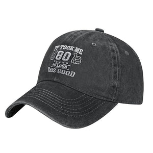 70th Birthday Gifts for Men, It Took Me 70 Years to Look This Good Vintage Embroidered Baseball Cap 1955 Hat 1945 - 1985 Adjustable Cotton Birthday