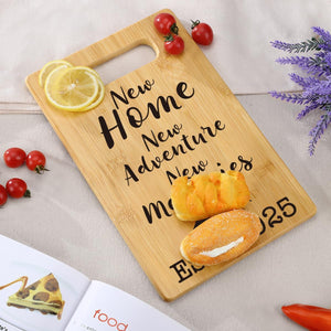 House Warming Gifts New Home, Perfect House Warming Gifts, New Home Gift Idea for Women Men Homeowner, New Apartment Essentials, New Home New Adventure New Memories 2025 Cutting Board