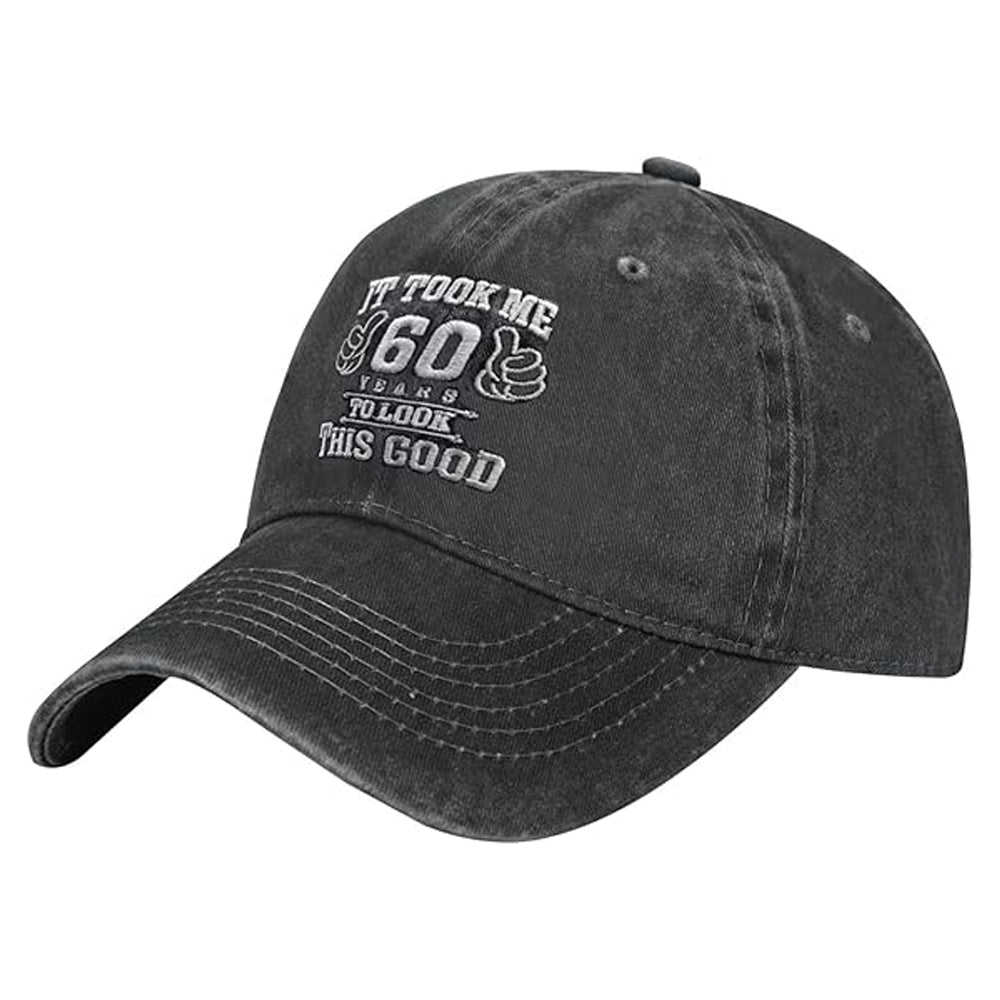 70th Birthday Gifts for Men, It Took Me 70 Years to Look This Good Vintage Embroidered Baseball Cap 1955 Hat 1945 - 1985 Adjustable Cotton Birthday