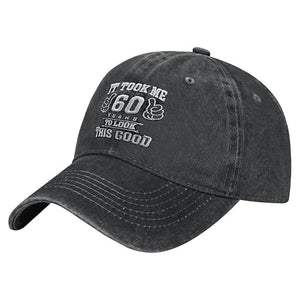 70th Birthday Gifts for Men, It Took Me 70 Years to Look This Good Vintage Embroidered Baseball Cap 1955 Hat 1945 - 1985 Adjustable Cotton Birthday