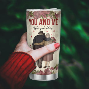 Gifts for Wife from Husband - Wedding Anniversary, Birthday, Valentines Gift, Mother's Day Ideas for Her - Romantic Love Presents - Coffee Drinking Cup with Lid - Stainless Steel Tumbler