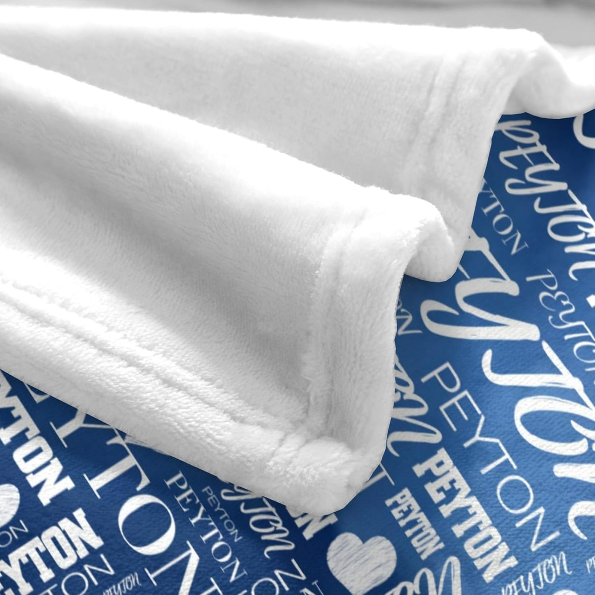 Custom Name Blankets Personalized Baby Aldults Blanket Customized Blanket with Name Text Monogrammed for Adult Kid Birthday