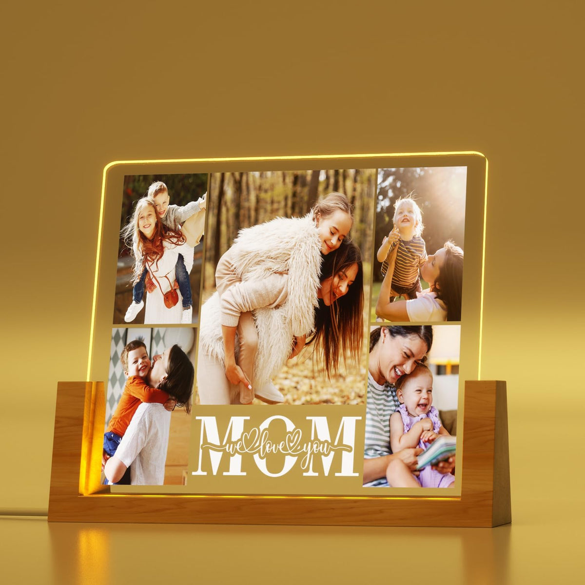 Personalized Mothers Day Gifts for Mom, Grandma Personalized Photo Gifts Unique for Mom from Daughter Son Kid, Birthday Gifts Anniversaries Christmas