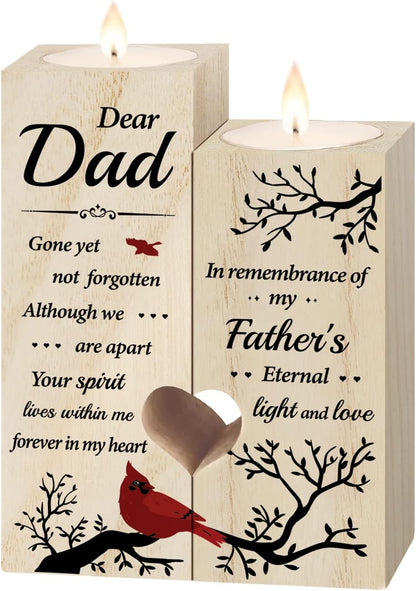 Memorial Gift - Memorial Candle Gifts for Loss of Father - Sympathy Gift for Loss of Dad, Bereavement Gifts for Loss of Father