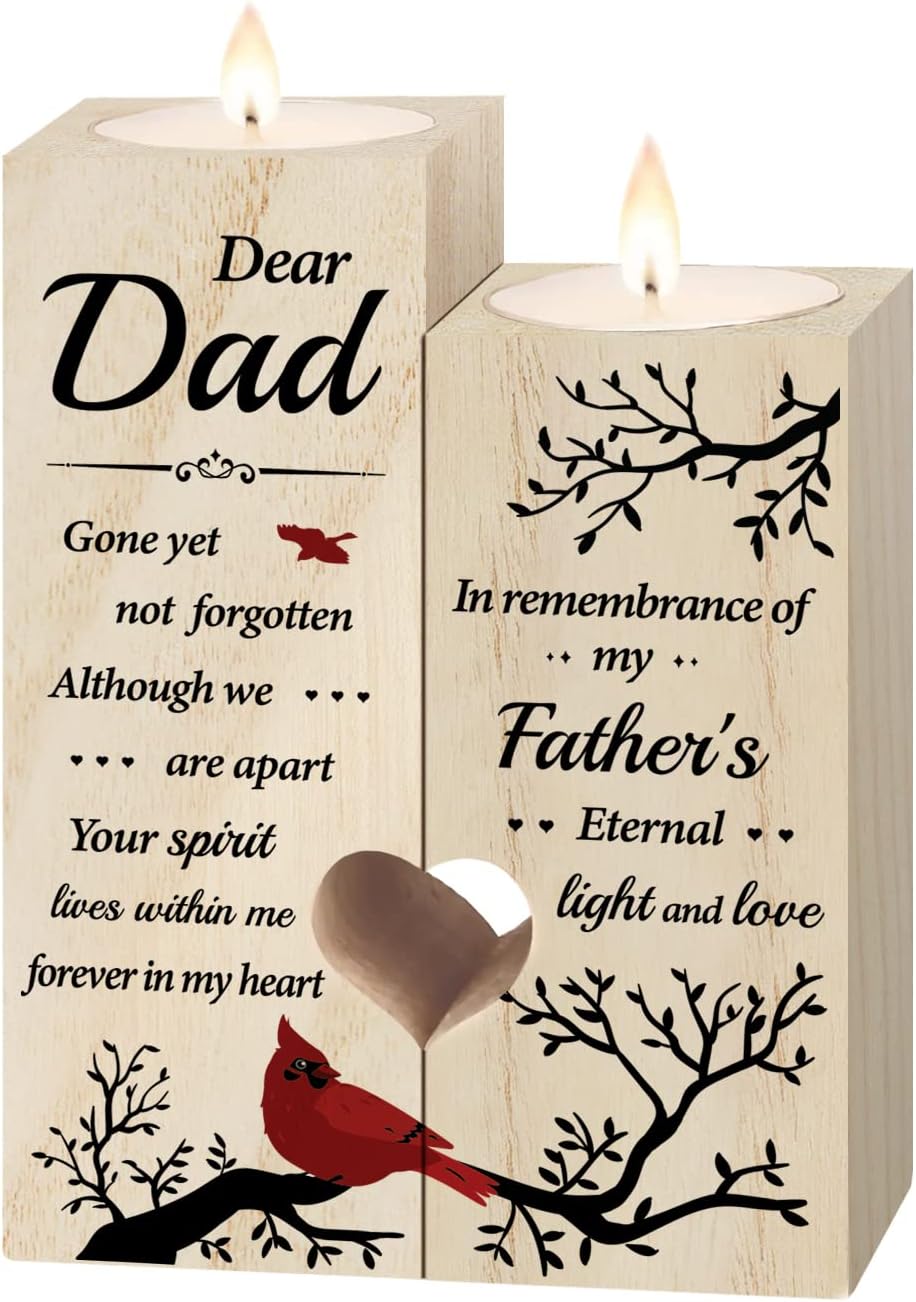 Memorial Gift - Memorial Candle Gifts for Loss of Father - Sympathy Gift for Loss of Dad, Bereavement Gifts for Loss of Father