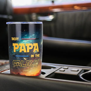 Gifts for Papa from Grandkids - Papa Gifts for Birthday Fathers Day Valentines Day Christmas - Romantic Anniversary Wedding Gift for Him Men - Best Dad Gift from Daughter Son -20oz Tumbler