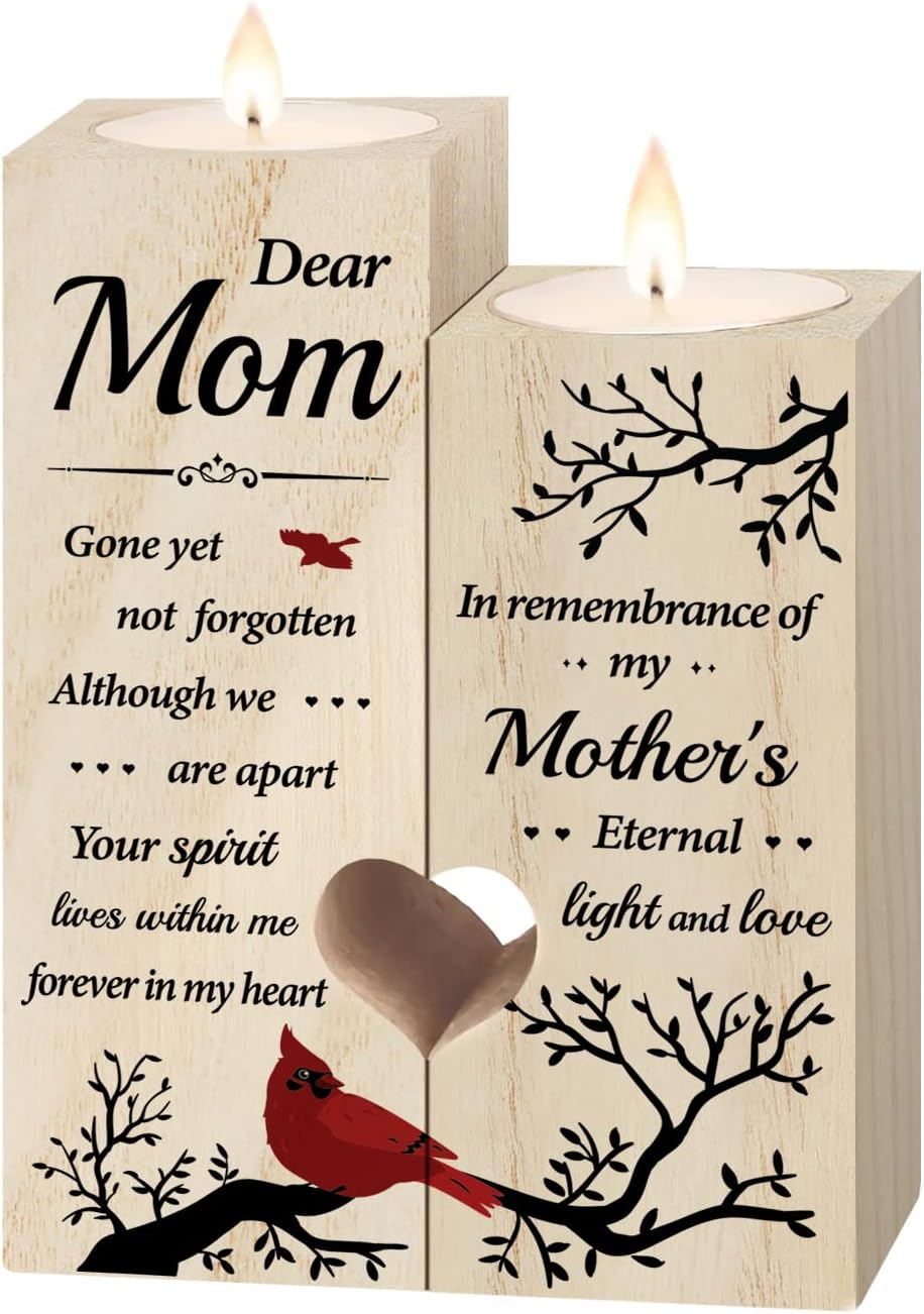Memorial Gifts - Memorial Candle Gifts for Loss of Mother - Sympathy Gifts for Loss of Mom, Bereavement Gifts for Loss of Mother