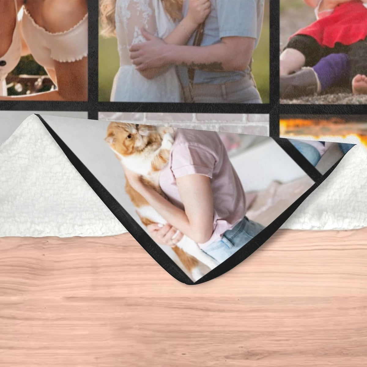 Custom Blanket with Photo, Personalized Blanket, Customized Photo Blankets, Customizable Picture Blankets, Anniversary Couple Gifts for Women Men Her Him, Mothers Day Blanket Gifts for Mom