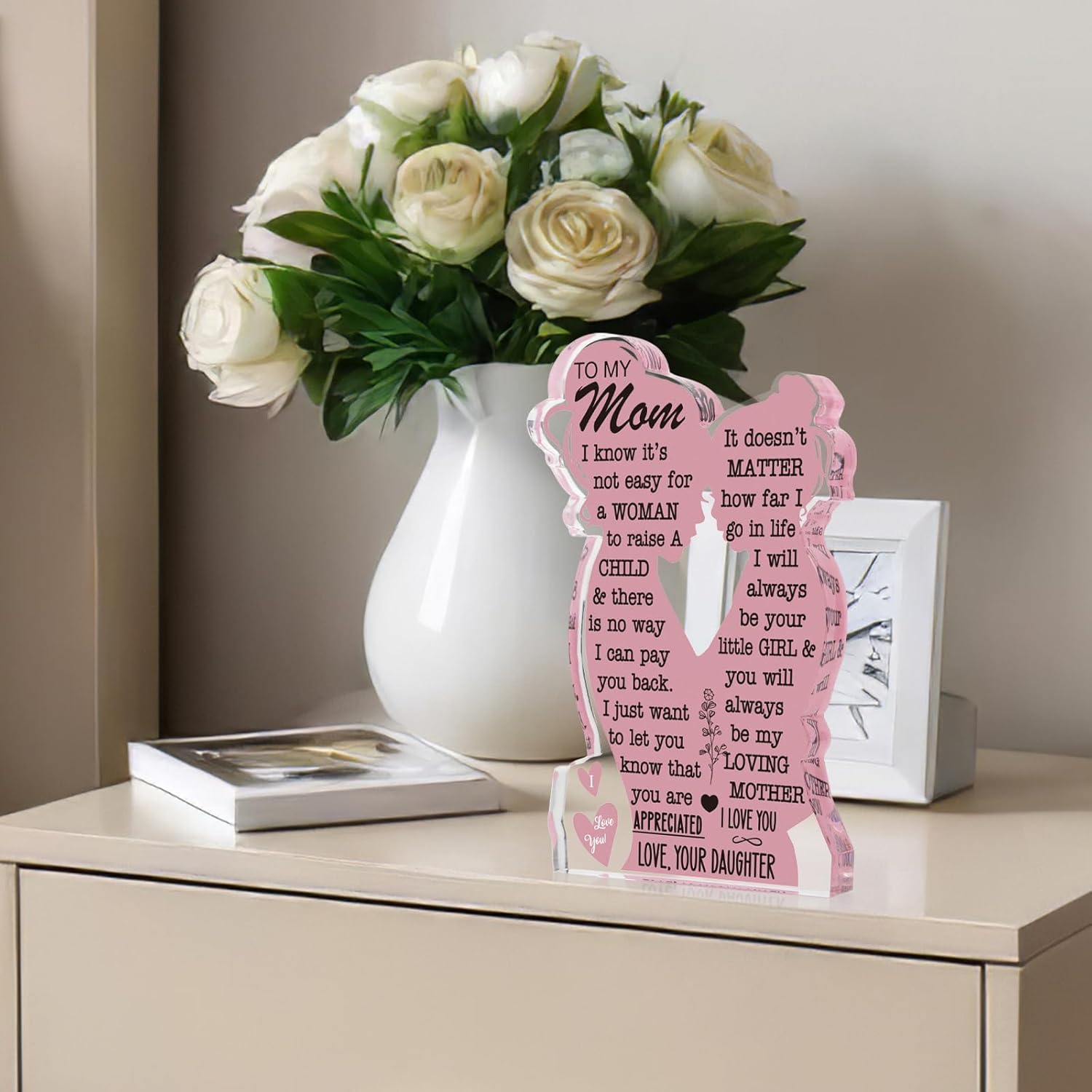 Mom Gifts from Daughter Son Mother's Day Gift for Mom, Mom Birthday Ideas Gift Cool Mother's Day Gifts from Daughter Best Mom Ever Gifts New Mom