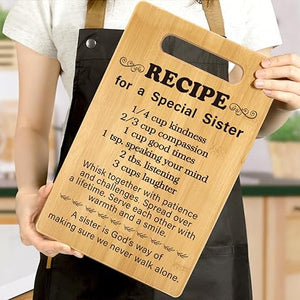 Recipe Cutting Board Gift, Gifts For Mothers Day, Best Gifts, Recipe For A Special Cutting