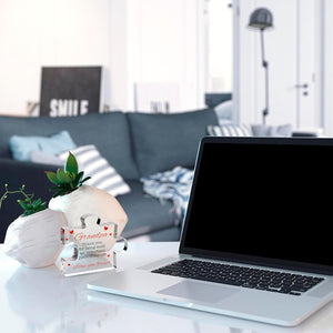 Gifts for Grandpa - Engraved Acrylic Block Puzzle Gift Grandpa Birthday Fathers Day Idea Gifts Best Grandpa Ever Gifts to My Great Grandpa Christmas Father's Day Grandparents Gifts Granddad Papa Plaque