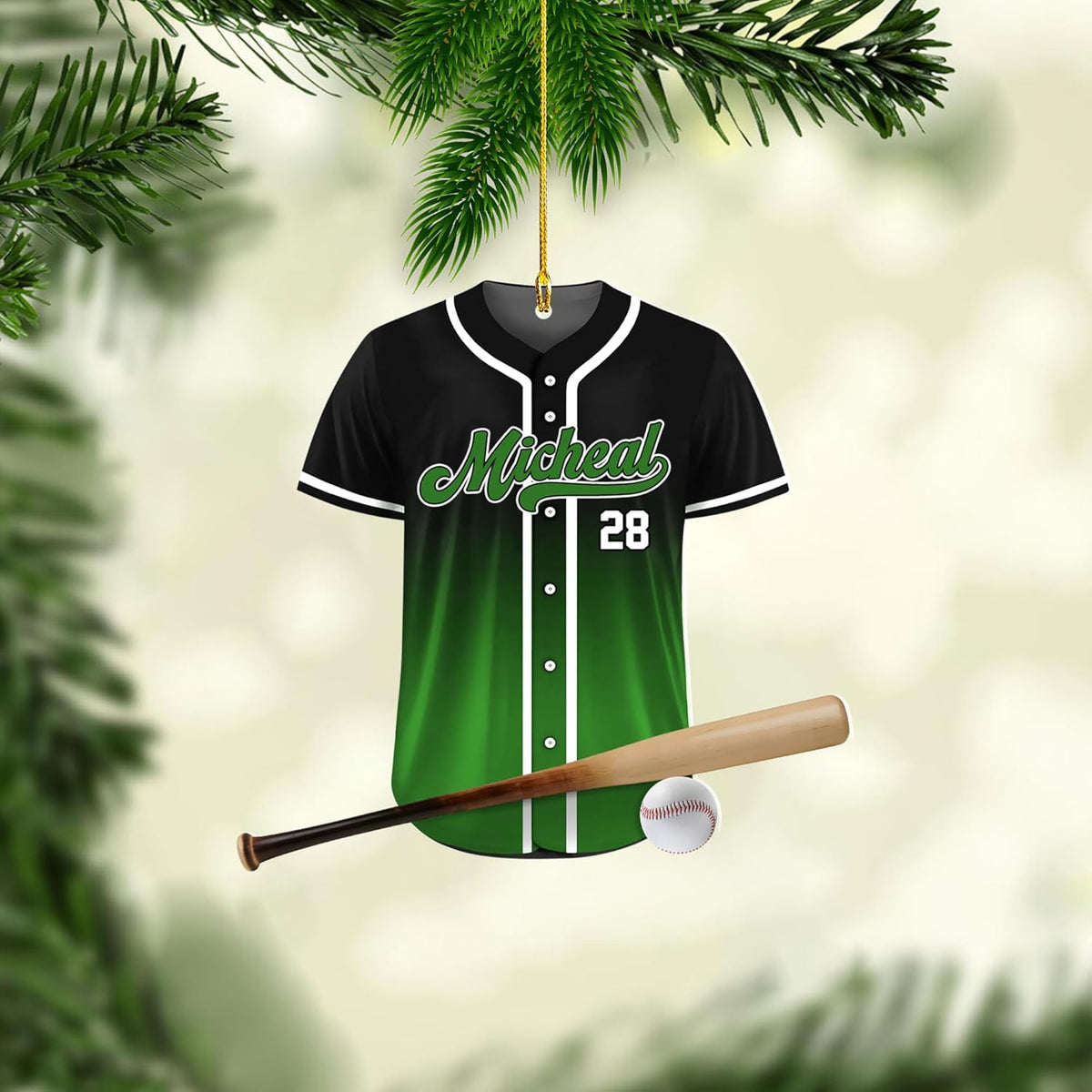 Personalized Baseball Ornaments for Boy Custom Baseball Ornament Baseball Christmas Ornaments 2025 Baseball Player Gift Baseball Catcher Ornament Baseball Bag Ornament Baseball Mitt Glove