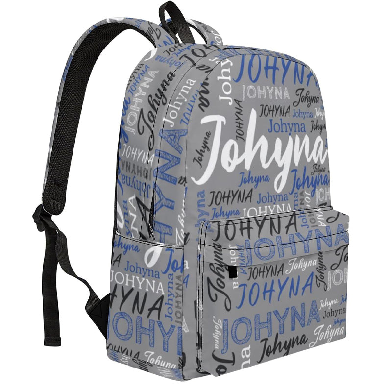 Custom Backpack with Name, Personalized Name School Bag for Boys Girls Men Women, Customized Casual Laptop Backpacks Custom Name and Color