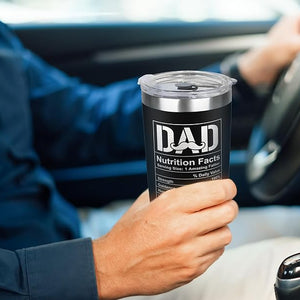 Gifts for Dad from Daughter - Dad Gifts from Daughter - Fathers Day Gift for Dads - Birthday, Father's Day, Christmas Gift for Dads - Father Ideas for Men - Stainless Steel Tumbler