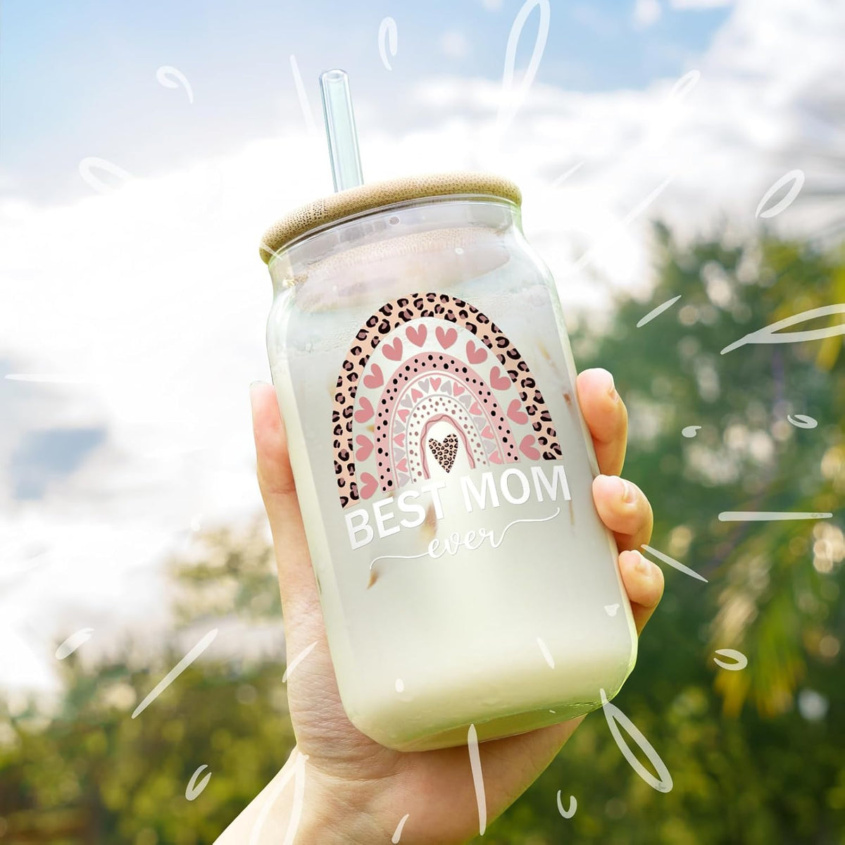 Best Mothers Day Gifts For Mom, Funny Birthday Christmas Thanks Giving Gift For Mom Mama Glass Cup Personalized Gift For Her On Mother's Day