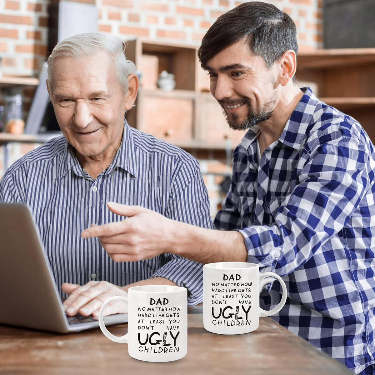 Fathers Day Dad Gifts from Daughter Son Wife, Funny Coffee Mug for Dad,Unique Fathers Day Present Idea for Daddy Husband Men Him,Heartwarming Retirement Anniversary Birthday Gifts for Papa Stepdad