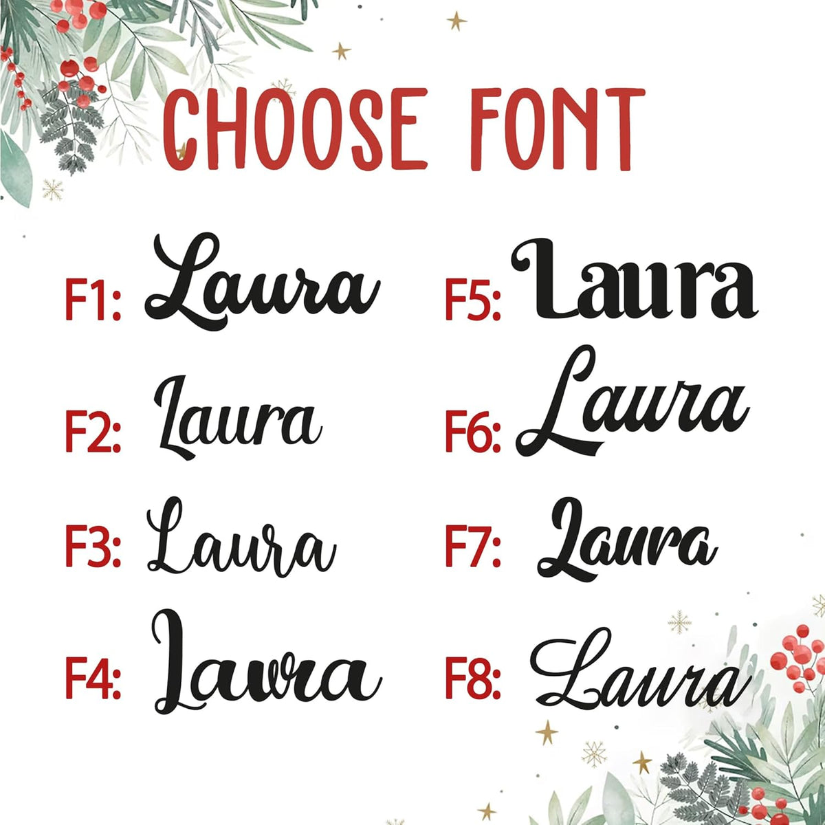 Personalized Christmas Ornaments with Names, Wooden Custom Christmas Ornament for Kids Adults Family, Custom Ornament for Christmas Tree, Personalized Ornaments with Name, Hanging Decoration Xmas Tree