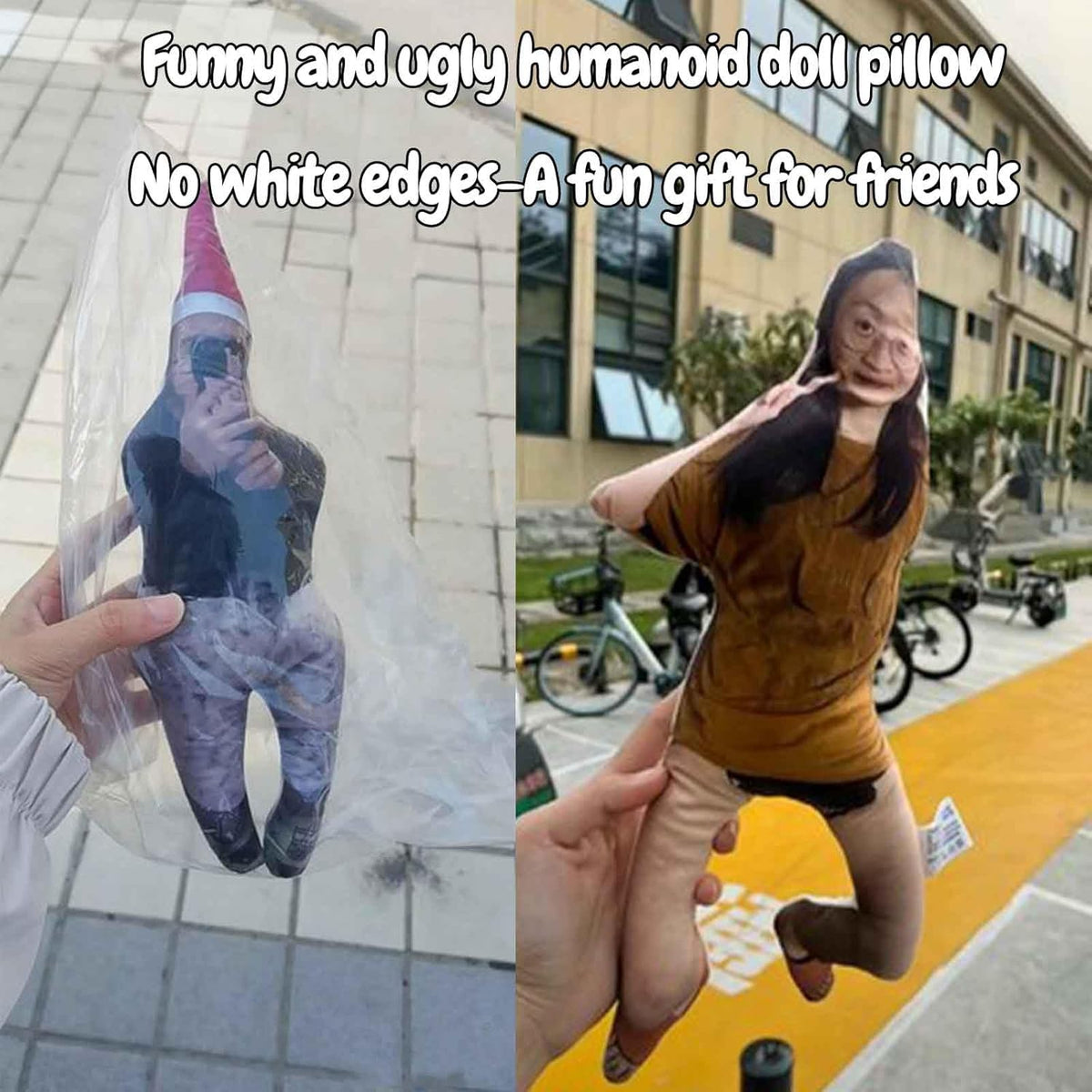 Customized Ugly Pet Pillows, DIY Abstract Personalized Custom Pet Pillow, Funny Cute Custom Cat Dog Pillow, Custom Stuffed Animals of Your Pet, Funny Gifts for Friends