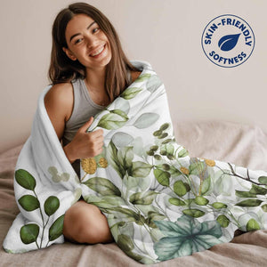 Personalized Monogrammed Blanket - Custom Letter A-Z Blanket with Name | Heartfelt Gift for Christmas, Anniversary, Birthday | Throw for Adults Men & Women Kids Boyfriend & Girlfriend Pet