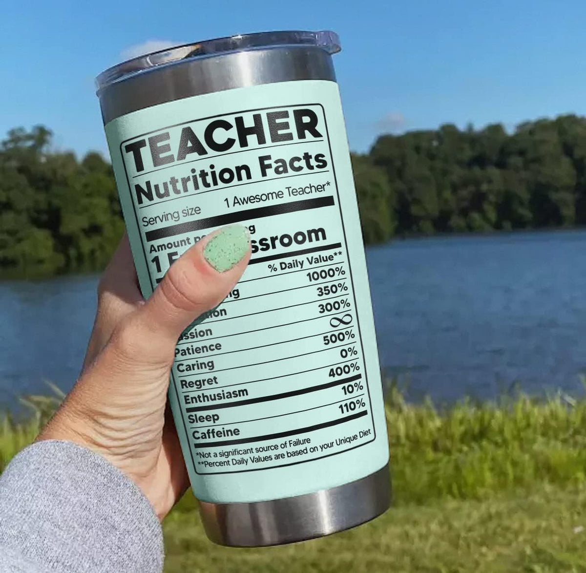 Teacher Appreciation for Women, Men - Teacher Day Gifts, Back to School, Birthday Gifts Idea, Appreciation Week - Tumbler Cup Mug