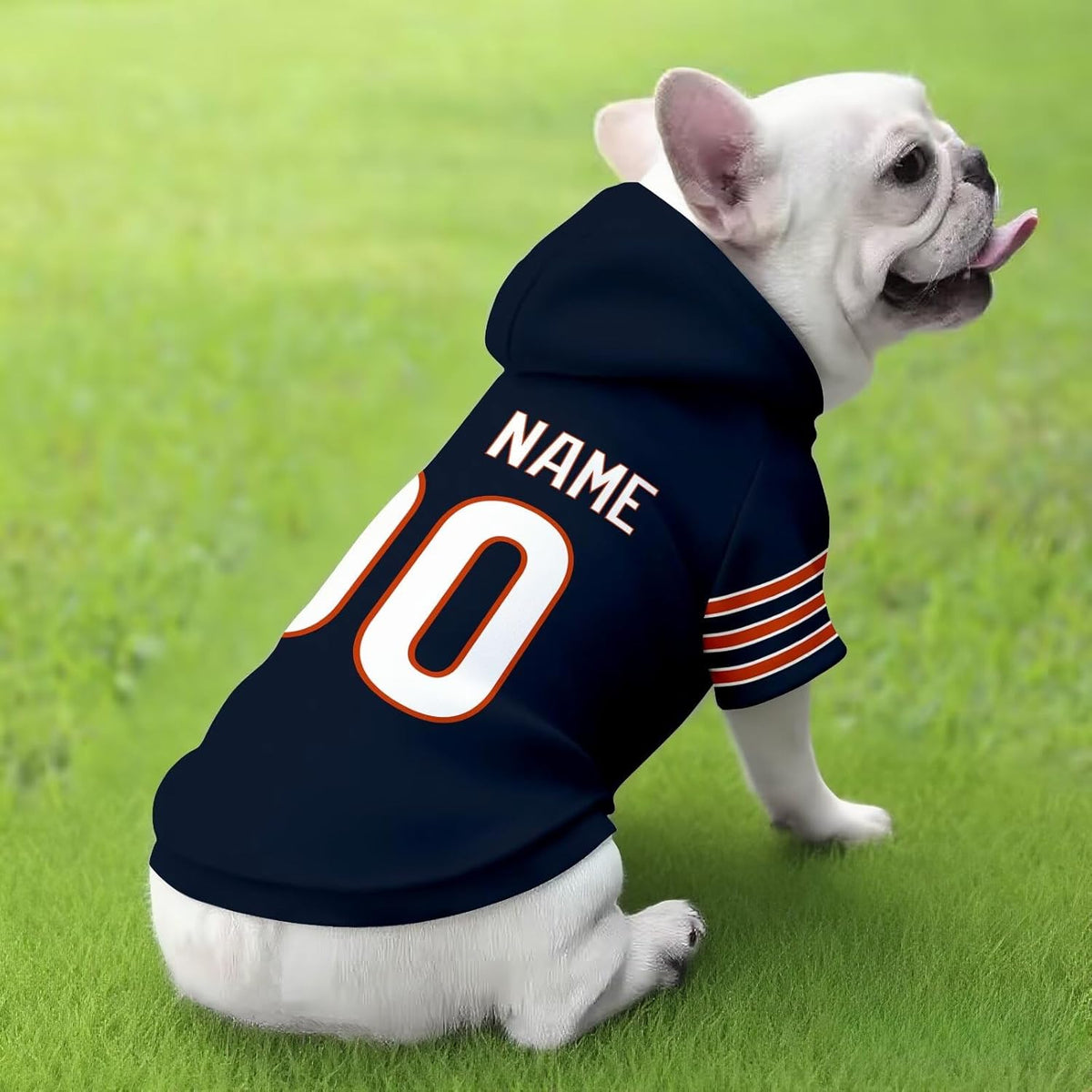 Chicago Dog Hoodie T-Shirt Pet Clothes Jersey Custom Name and Number Gifts