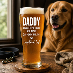 Dog Dad Beer Glass – Funny Father’s Day + Pet Portrait (Front/Back) - Personalized Beer Glass 722c3d69-8b33-41b6-8d3f-e71607a7df06.jpg