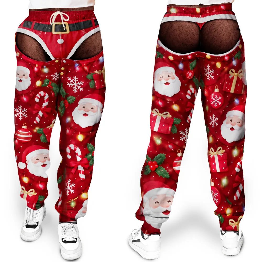 Funny & Hilarious Santa - Personalized Sweatpants - Funny Christmas Gift For Friends 7235c6aa-6646-4996-8320-1599be428e41-banner-2.webp