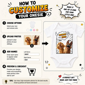 My Siblings Have Paws — Custom Pet Portrait Baby Onesie - Personalized Baby Onesie With Color 72458202-2f53-4223-8a35-99e3e151ff8a.jpg