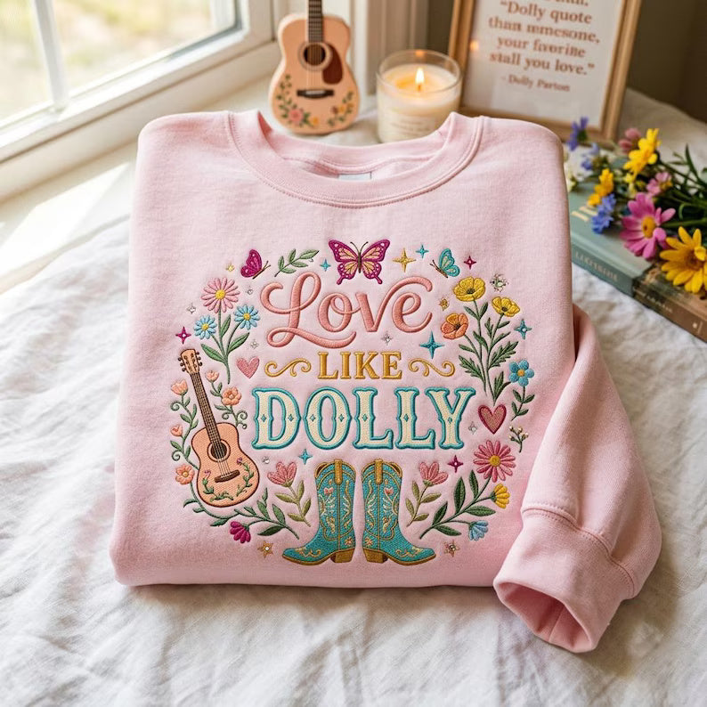 Love Like Embroidered Sweatshirt, Country Music Shirt, Floral Guitar Cowboy Boots Crewneck, Country Fan Gift 725ce66e-e495-481c-a5c7-3b09c71962c7-gf-7-.jpg