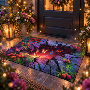 Magical Butterfly Portal Doormat, 3D Fantasy Illusion Rug, Enchanted Entryway Mat, Whimsical Home Decor 72619cd8-a155-438d-8113-35d74fdc9da3-tham1.png