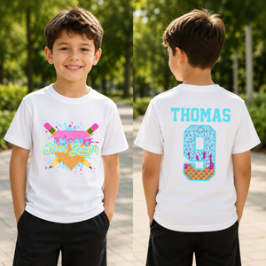 Boys Girls Custom Drip Baseball Back To School Shirt, Personalized Kid Name Tee, Kindergarten First Grade Toddler, 1st Day of School Outfit 728a7480-94a2-4272-b603-7268484653f1-banner-2.png