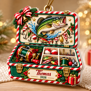 Christmas Fishing Tackle Box 3D Ornament For Fisherman, Dad Fishing - Personalized Ornament - Real 3D Raised Ornament 729c8e78-2eec-4f61-964f-4d2905ea508d-4-12-.png