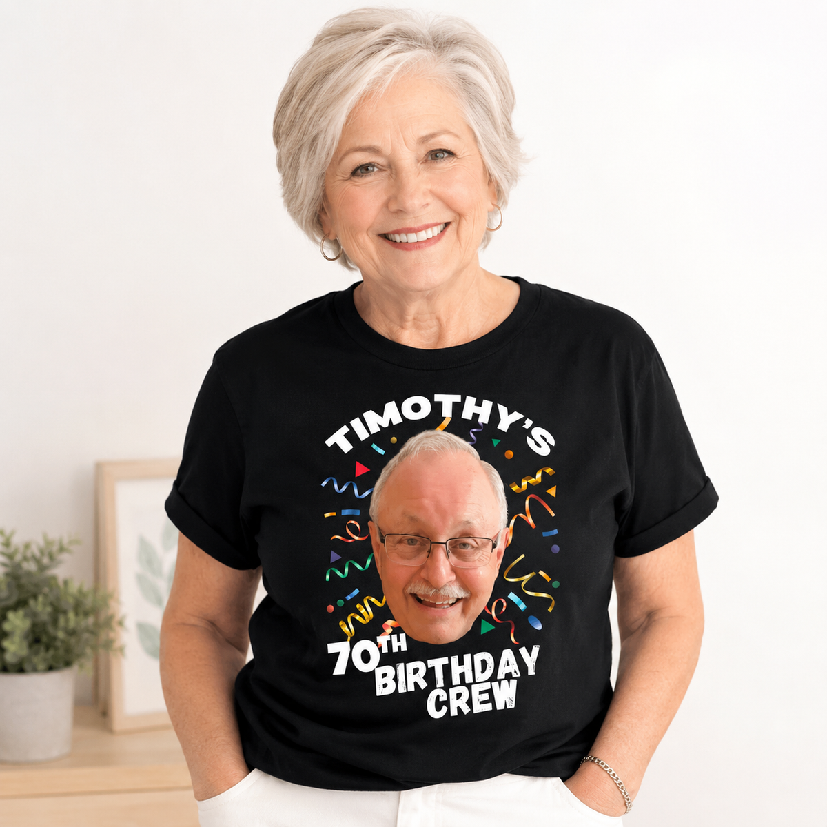 Custom 70th Birthday Shirt Custom Face Birthday Party Shirts Matching Family Shirts Birthday Crew Shirt Funny Matching Shirts for Dad 72ba3d4f-b520-46b3-ba74-f601f218ed03-1486a7c2-9bf3-4759-808e-0f68de3ef285.png