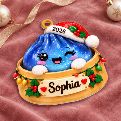 Custom Glitter Dumpling 3D Relief Ornament with Birthmonth, Glittter Dumpling, Dumpling Lover Gift, Kids Christmas Gift 72bac2f4-1004-4507-a3c6-c6c2ced4ac83-e3f1bbc3-5c52-42f7-9413-f4a0bc393b76.png