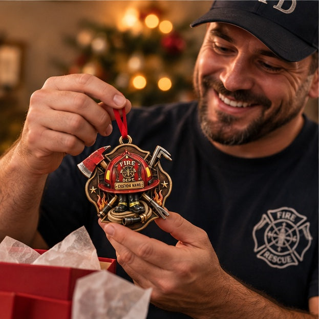 Personalized Firefighter Helmet Christmas Ornament - Custom Name Fire Dept Gear Tree Decor 72c75947-6621-48da-90e3-8181be891925-firefighter_mockup_3_recipient.jpg