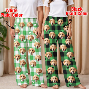 Personalized Face Plaid Pajama Pants: Custom Pet Photo Loungewear, Couple Matching Pants 72cfa2c9-d184-42a9-bd41-c90569d4672b-il_fullxfull.8570469048_pjmy.jpg