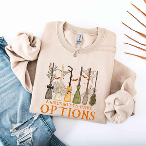A Girl Gotta Have Options Sweatshirt, Retro Halloween Sweater, Witches Halloween Sweat, Spooky Season Feeling Witchy Sweat, Trendy Halloween 72d49198-bba1-4601-a582-601a5a113bea-3.png