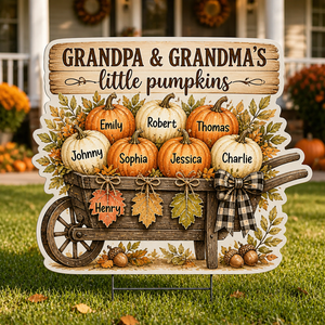 Grandpa & Grandma's Little Pumpkins – Personalized Yard Sign - Personalized Yard Sign 72eca079-94b3-4e91-bbe5-3da37d187bcd.png